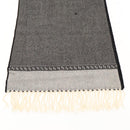 VERSACE Scarf Wool Black Auth am6943-14