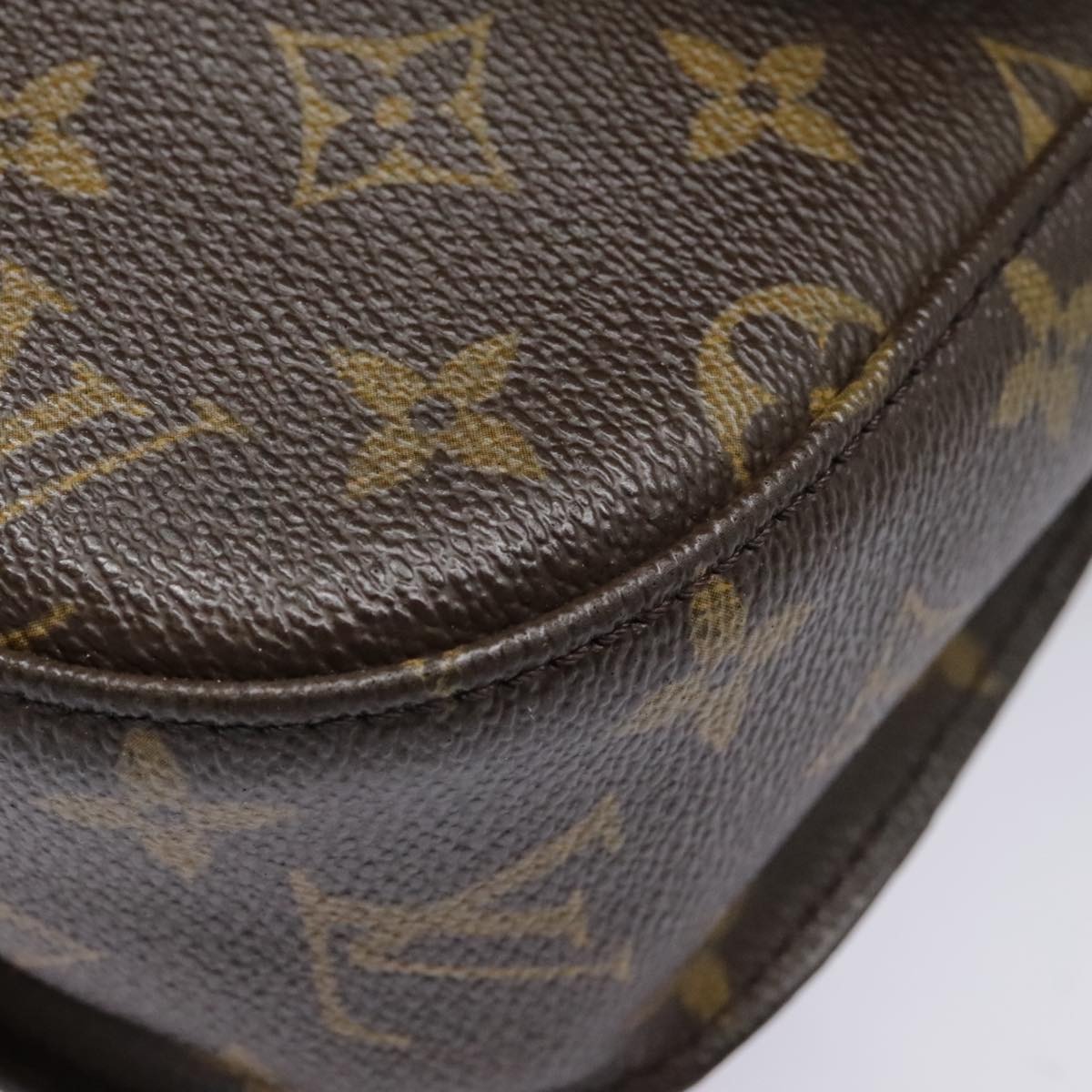 LOUIS VUITTON Monogram Saint Cloud GM Shoulder Bag M51242 LV Auth am6956