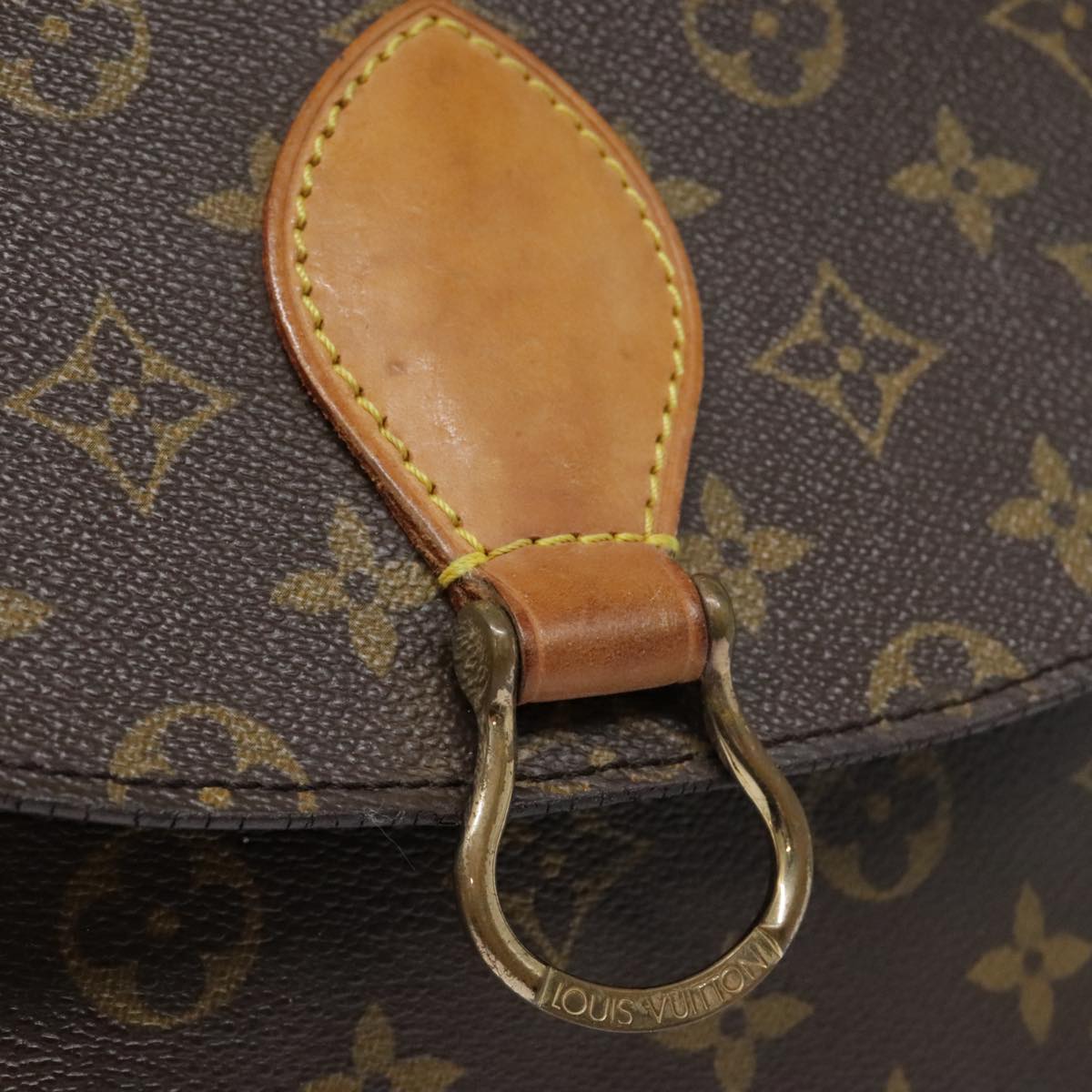 LOUIS VUITTON Monogram Saint Cloud GM Shoulder Bag M51242 LV Auth am6956