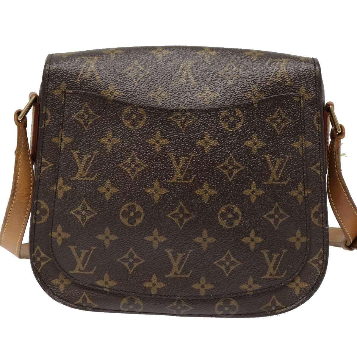 LOUIS VUITTON Monogram Saint Cloud GM Shoulder Bag M51242 LV Auth am6956 - 0