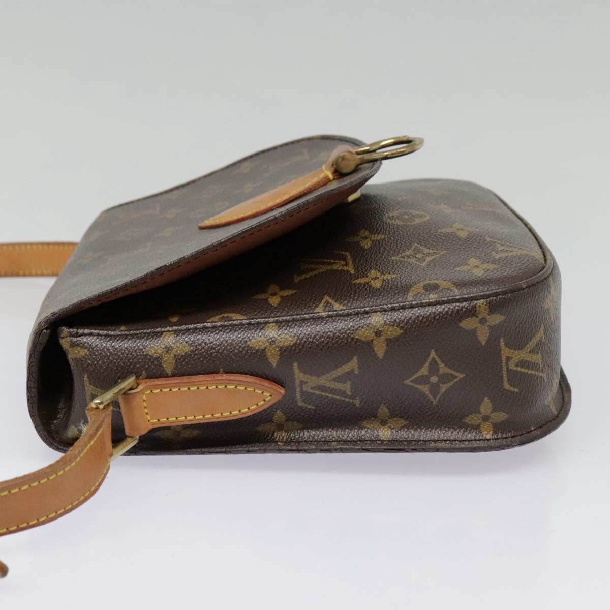 LOUIS VUITTON Monogram Saint Cloud GM Shoulder Bag M51242 LV Auth am6956