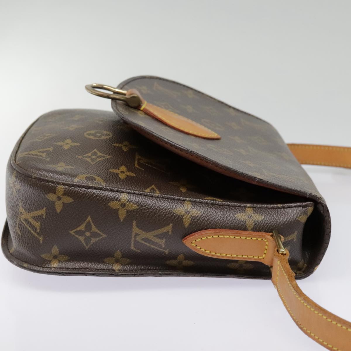 LOUIS VUITTON Monogram Saint Cloud GM Shoulder Bag M51242 LV Auth am6956