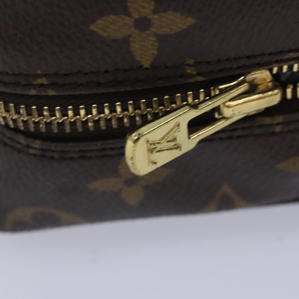 LOUIS VUITTON Monogram Trousse Toilette 28 Clutch Bag M47522 LV Auth am6974