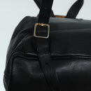 GUCCI Bamboo Rucksack Leder Schwarz Gold 008 2058 0016 Auth am6979-22