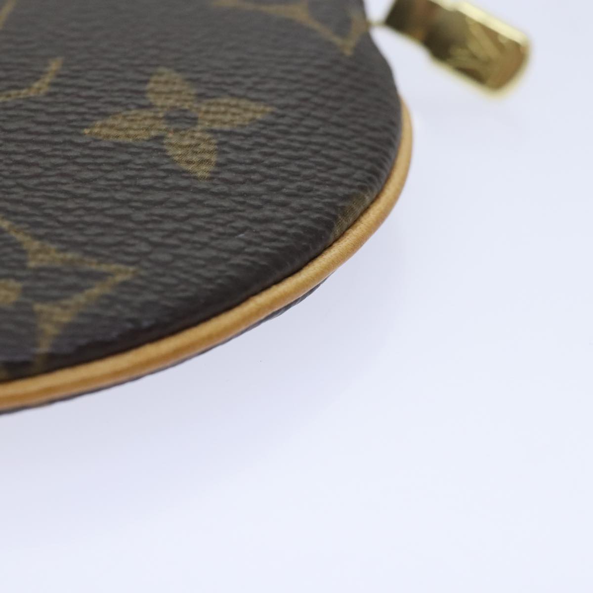 LOUIS VUITTON Monogram Porte Monnaie Rond Coin Purse M61926 LV Auth am6994