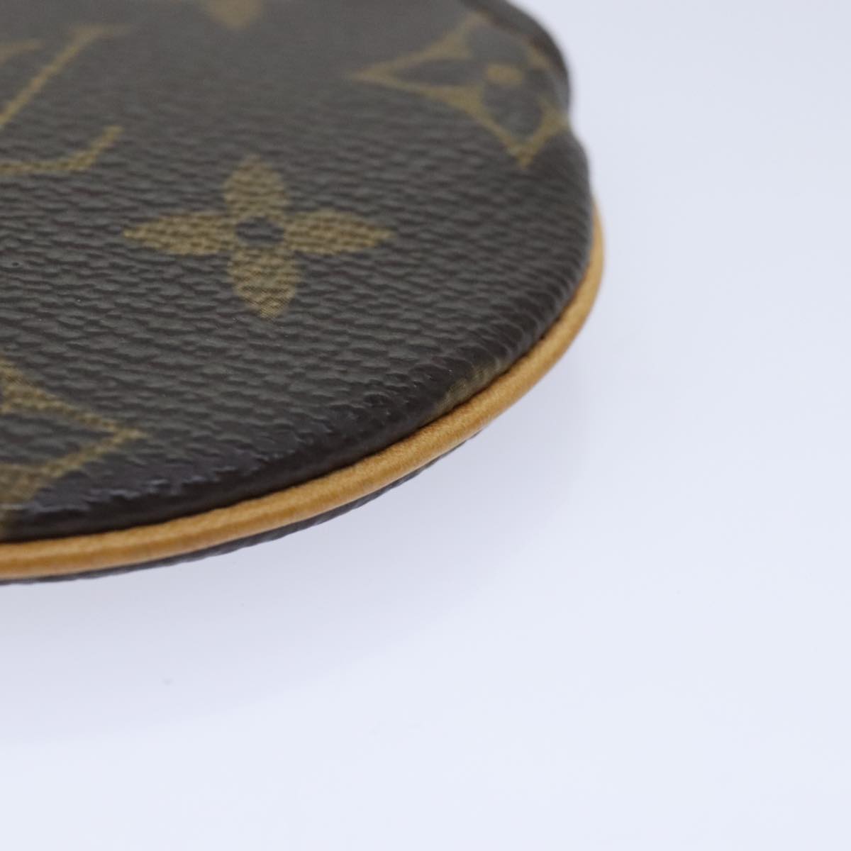 LOUIS VUITTON Monogram Porte Monnaie Rond Coin Purse M61926 LV Auth am6994