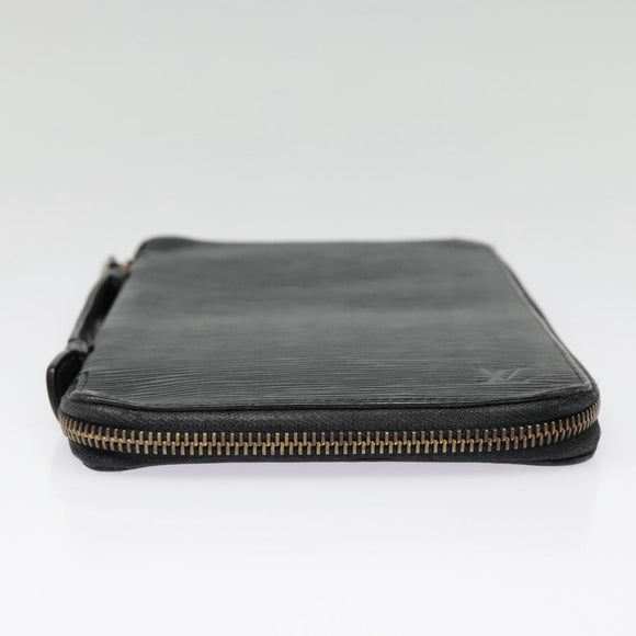 LOUIS VUITTON Epi Organizer De Voyage Travel Case SPO Black LV Auth am7001