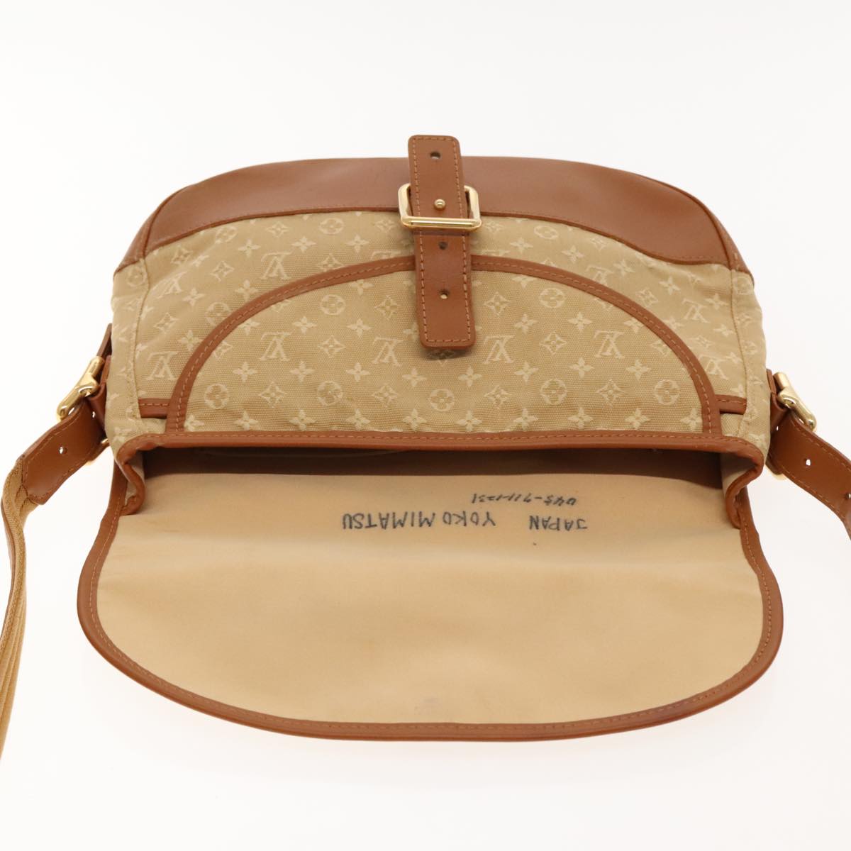 LOUIS VUITTON Monogram mini Marjorie GM Shoulder Bag Brown M92694 LV Auth am7007