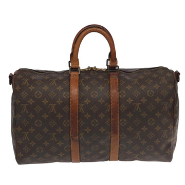 LOUIS VUITTON Monogram Keepall Bandouliere 45 Boston Bag M41418 LV Auth am7009 - 0