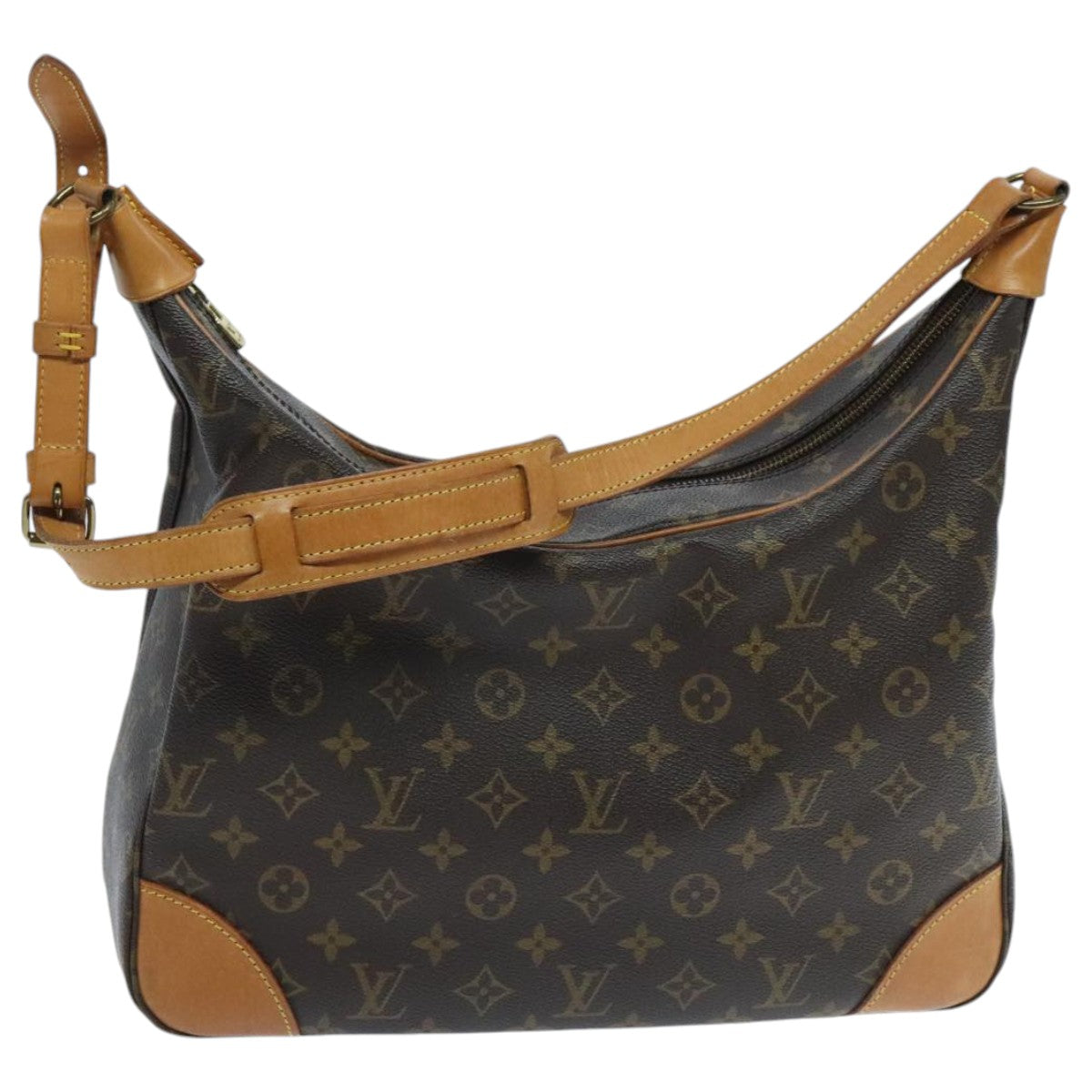 LOUIS VUITTON Monogram Boulogne 35 Shoulder Bag M51260 LV Auth am7017