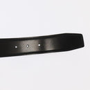 HERMES Constance belt Belt Leather 42.9"""""""" Black Gold Auth am7024AM-7