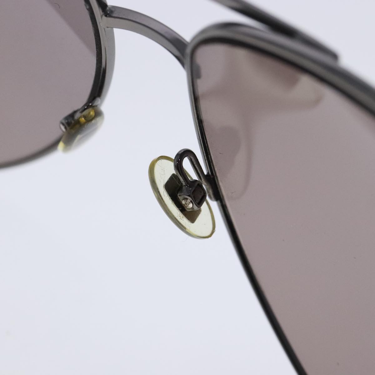 GUCCI Sunglasses metal Silver Auth am7026