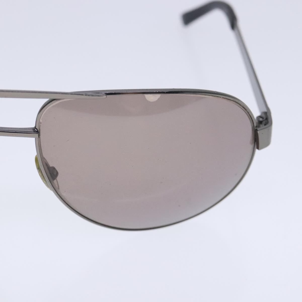 GUCCI Sunglasses metal Silver Auth am7026