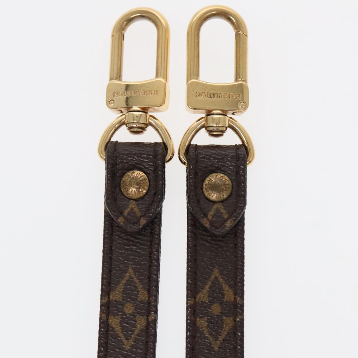 LOUIS VUITTON Monogram Shoulder Strap 44.1"" LV Auth am7046