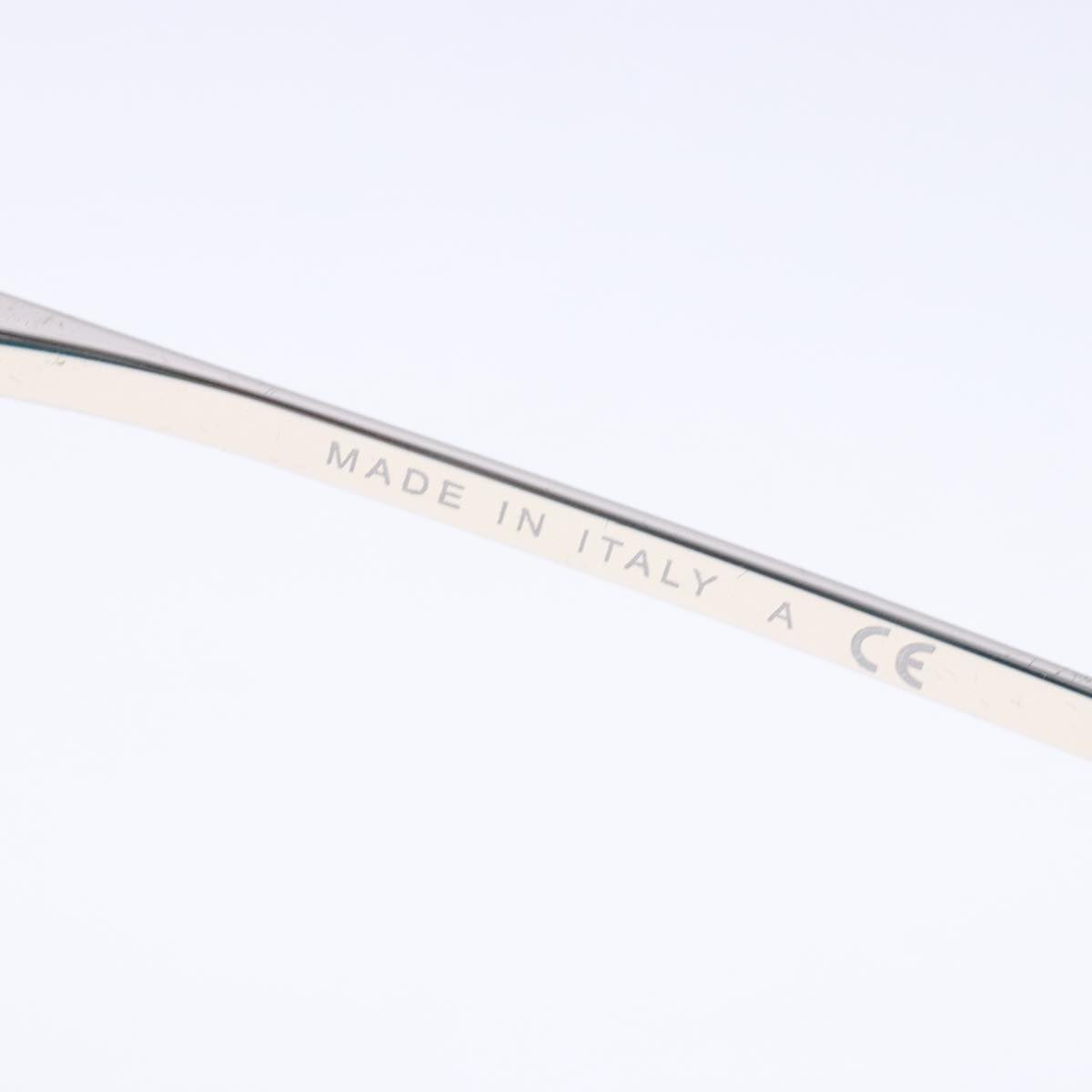 CHANEL Sunglasses metal Silver CC Auth am7050