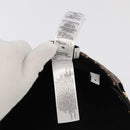 BURBERRY TB Monogram Baseball Cap PVC M Brown 8018971 Auth am7057V-17