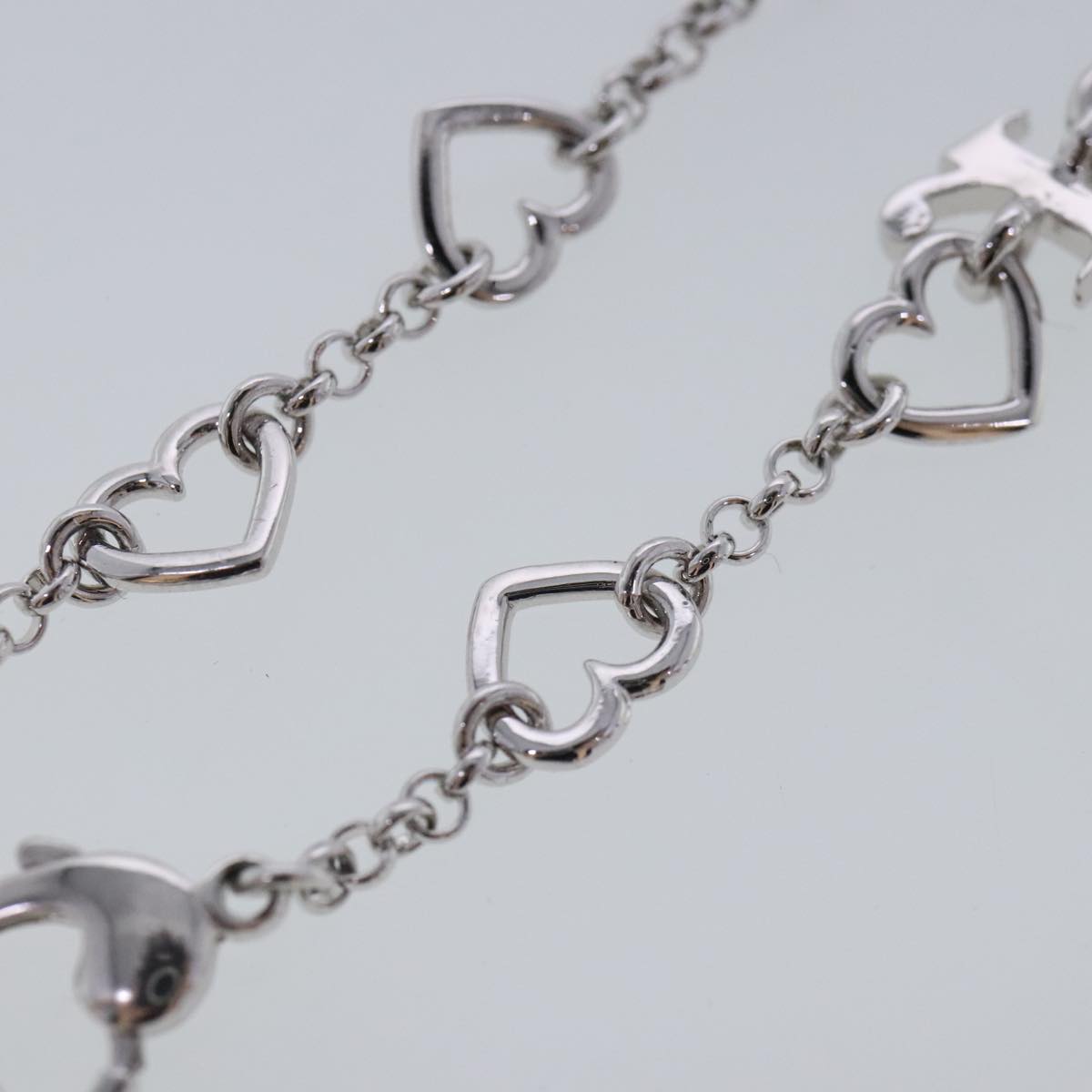 Christian Dior Bracelet metal Silver Auth am7068