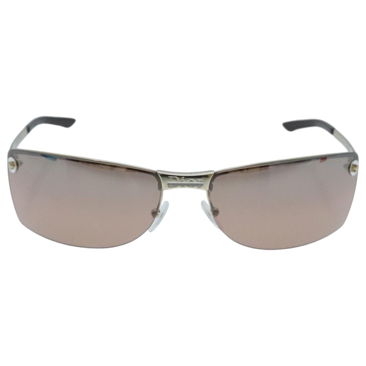 Christian Dior Sunglasses metal Brown Auth am7095 - 0