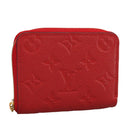 LOUIS VUITTON Monogram Empreinte Zippy Coin Purse Orian M60552 LV Auth am7102A-1