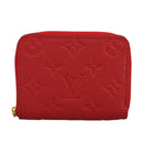 LOUIS VUITTON Monogram Empreinte Zippy Coin Purse Orian M60552 LV Auth am7102A-13