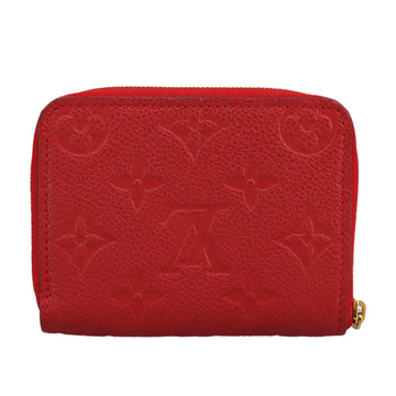 LOUIS VUITTON Monogram Empreinte Zippy Coin Purse Orian M60552 LV Auth am7102A - 0