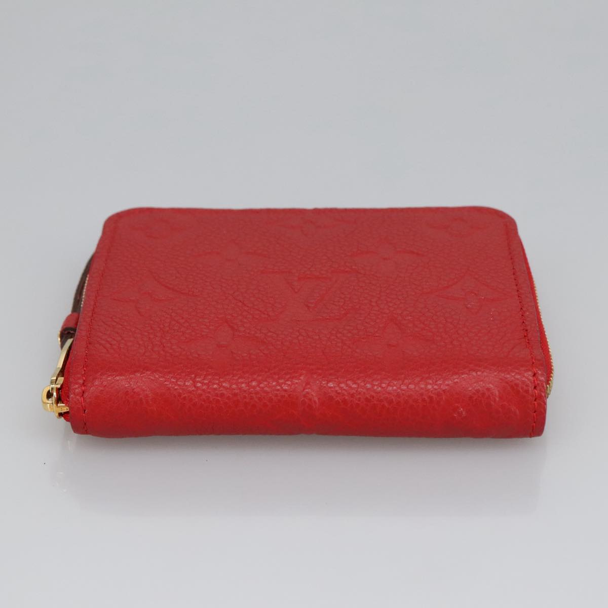 LOUIS VUITTON Monogram Empreinte Zippy Coin Purse Orian M60552 LV Auth am7102A