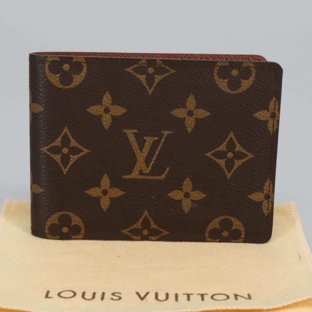 LOUIS VUITTON Monogram Portefeuille Multipull Bifold Wallet M60895 Auth am7103