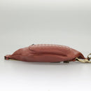 BOTTEGA VENETA Waist bag Leather Pink Auth am7105-5