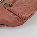 BOTTEGA VENETA Waist bag Leather Pink Auth am7105-15