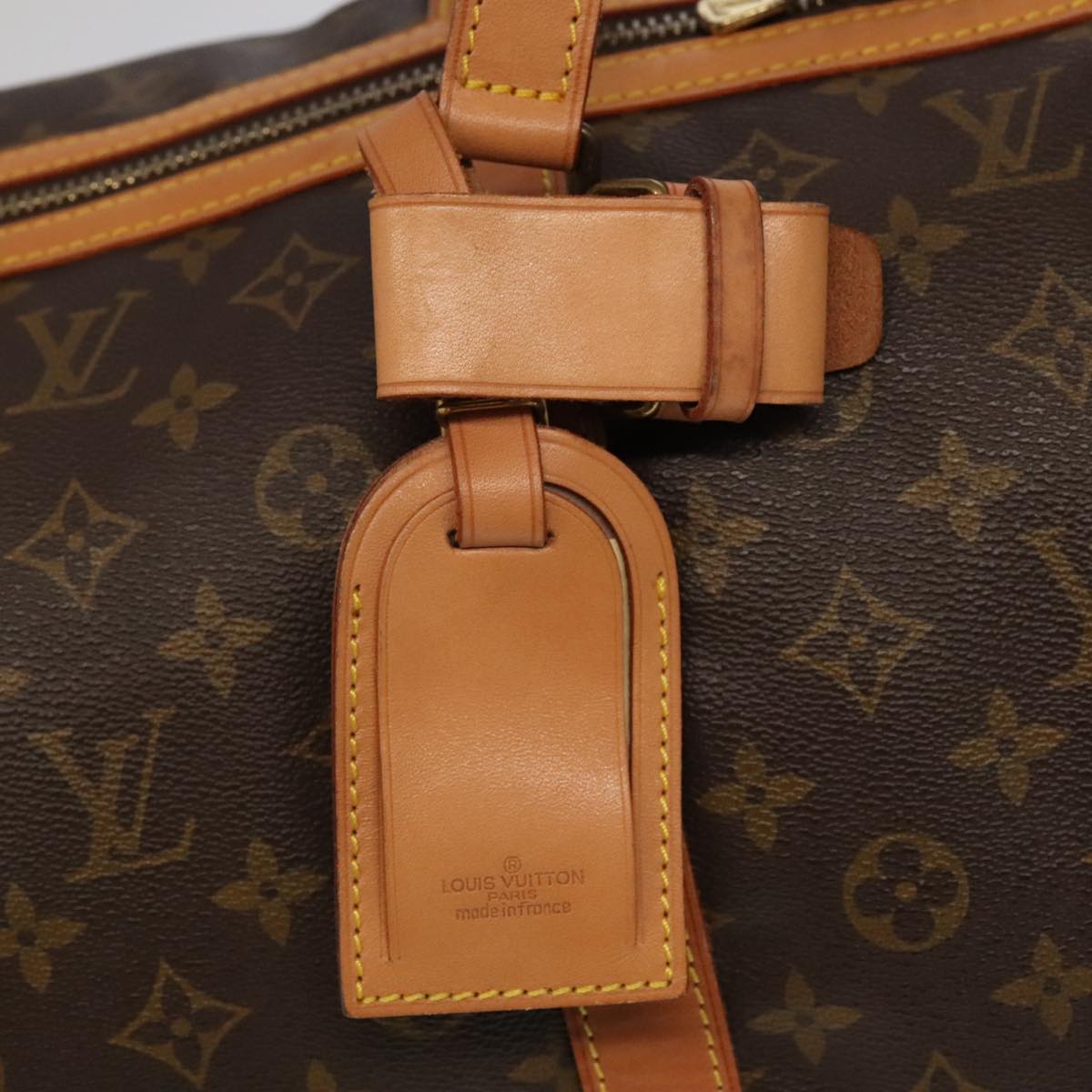 LOUIS VUITTON Monogram Sac Souple 55 Boston Bag M41622 LV Auth am7114