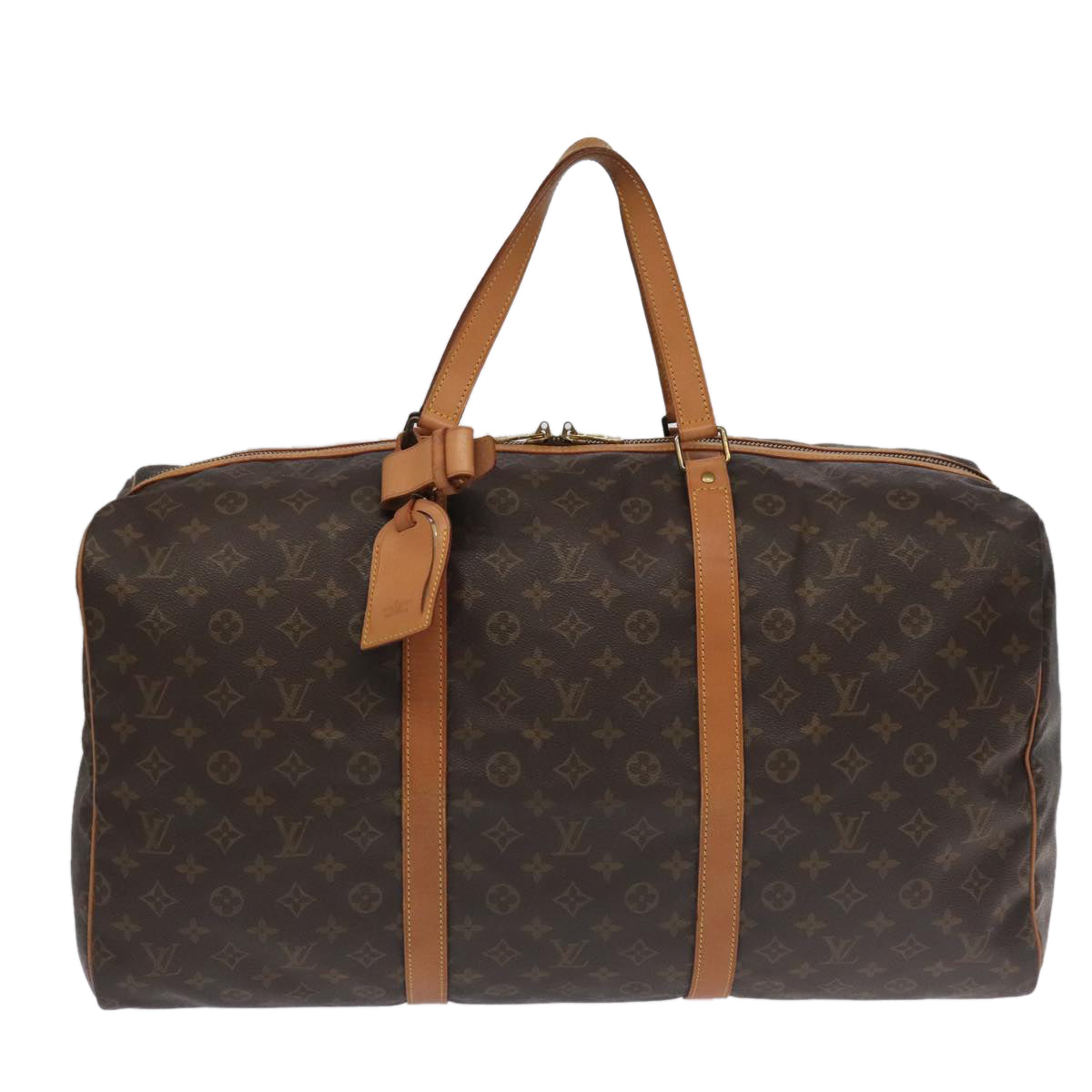 LOUIS VUITTON Monogram Sac Souple 55 Boston Bag M41622 LV Auth am7114