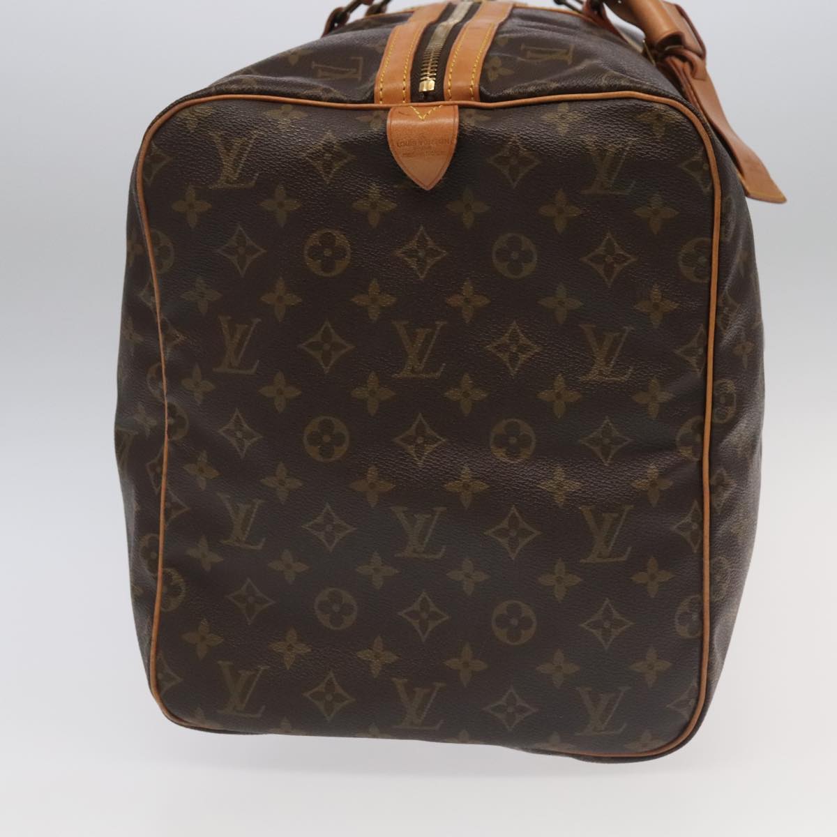 LOUIS VUITTON Monogram Sac Souple 55 Boston Bag M41622 LV Auth am7114