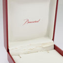 Baccarat Heart Necklace Crystal glass Blue Auth am7120-11