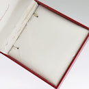 Baccarat Heart Necklace Crystal glass Blue Auth am7120-12