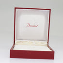 Baccarat Necklace Crystal glass Orange Auth am7122-9