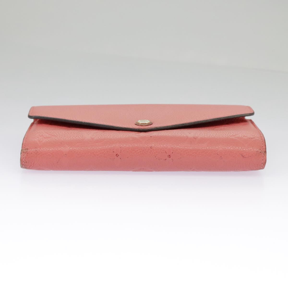 LOUIS VUITTON Empreinte Portefeiulle Sarah Long Wallet Pink M61801 Auth am7135