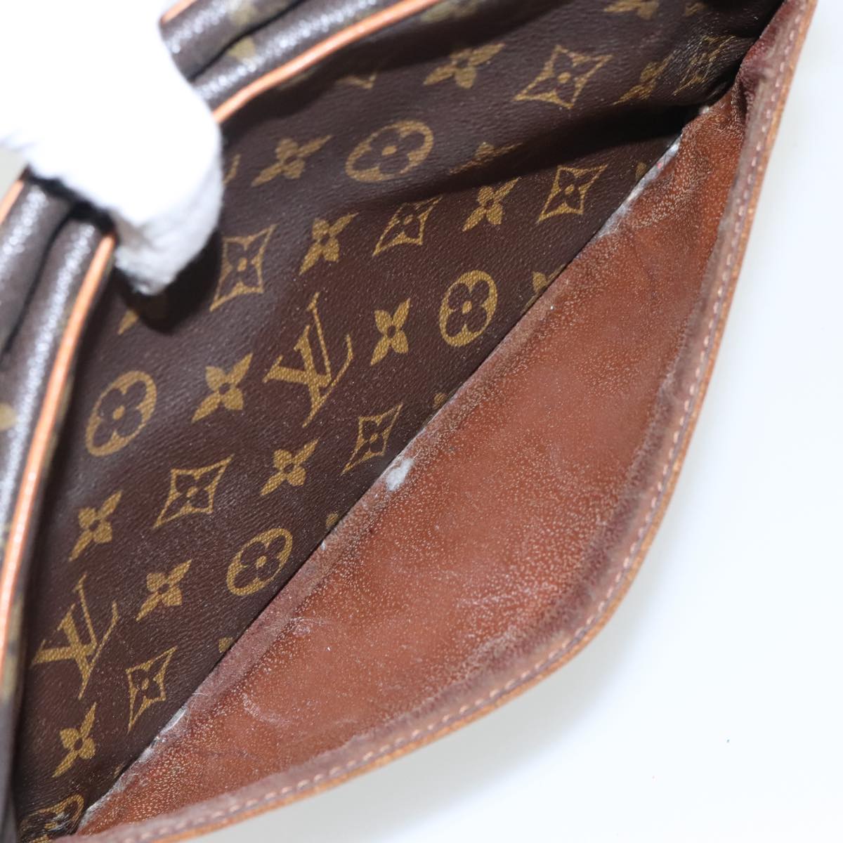 LOUIS VUITTON Monogram Compiegne 28 Clutch Bag M51845 LV Auth am7139