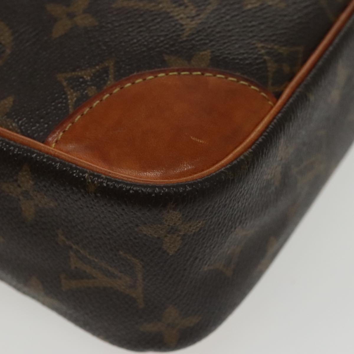 LOUIS VUITTON Monogram Compiegne 28 Clutch Bag M51845 LV Auth am7139