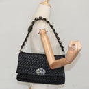 Miu Miu Matelasse Bijoux Shoulder Bag Leather Black Auth am7147SAV-24