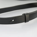 Chloe Mini Hand Bag Leather 2way Black Gold Auth am7172V-9