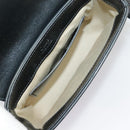 Chloe Mini Hand Bag Leather 2way Black Gold Auth am7172V-11