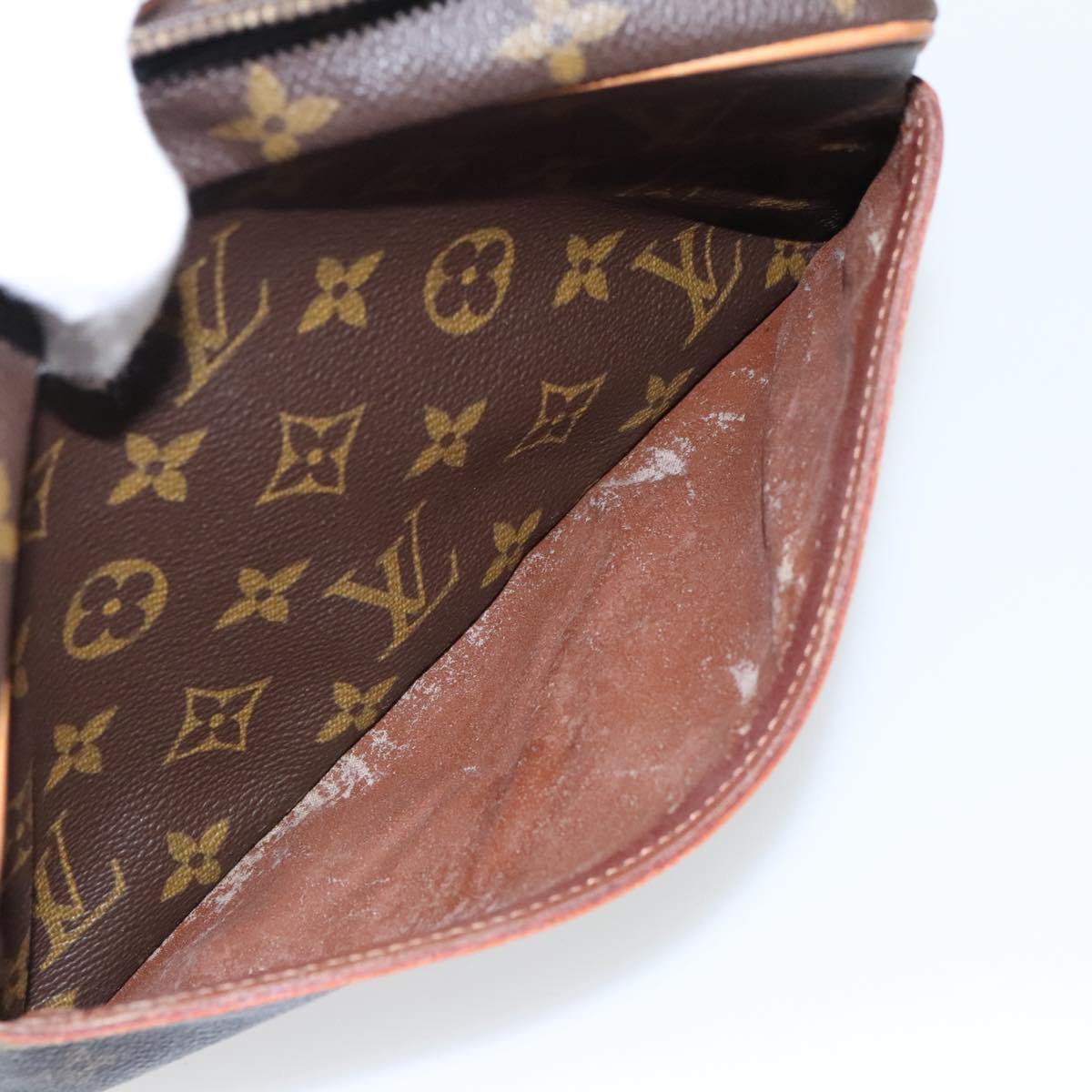 LOUIS VUITTON Monogram Compiegne 23 Clutch Bag M51847 LV Auth am7184