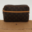 LOUIS VUITTON Monogram Compiegne 23 Clutch Bag M51847 LV Auth am7184-12