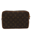 LOUIS VUITTON Monogram Compiegne 23 Clutch Bag M51847 LV Auth am7184-2