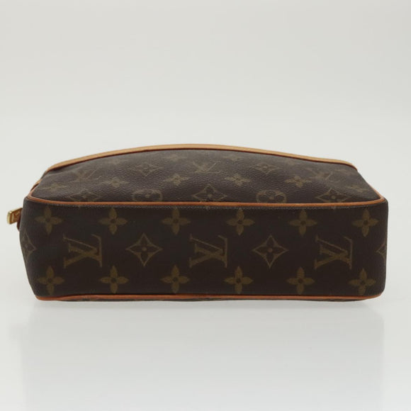 LOUIS VUITTON Monogram Compiegne 23 Clutch Bag M51847 LV Auth am7184