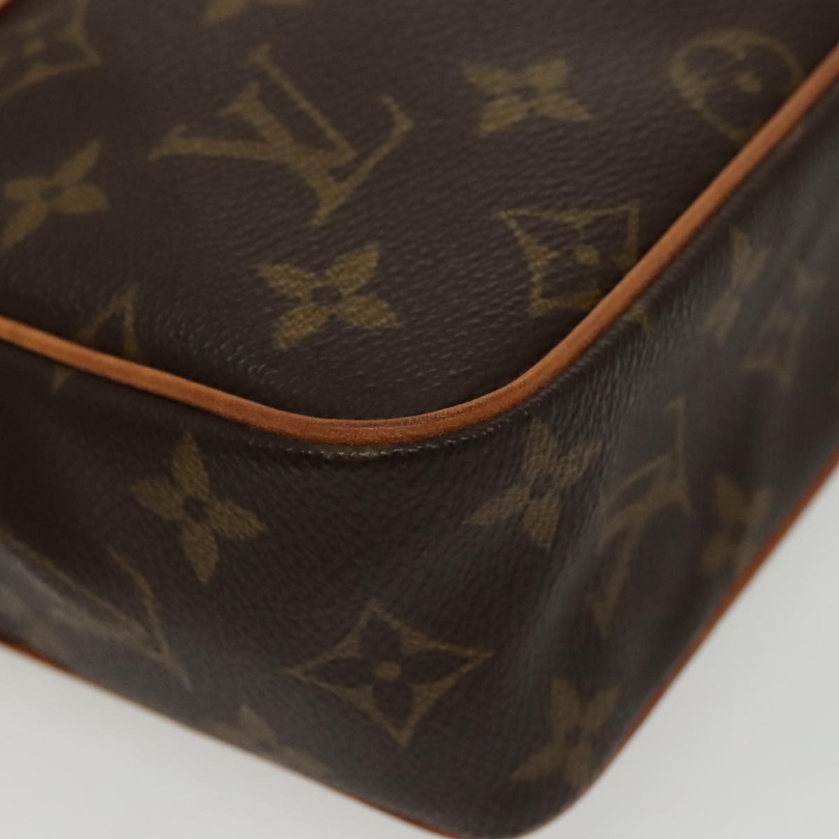 LOUIS VUITTON Monogram Compiegne 23 Clutch Bag M51847 LV Auth am7184