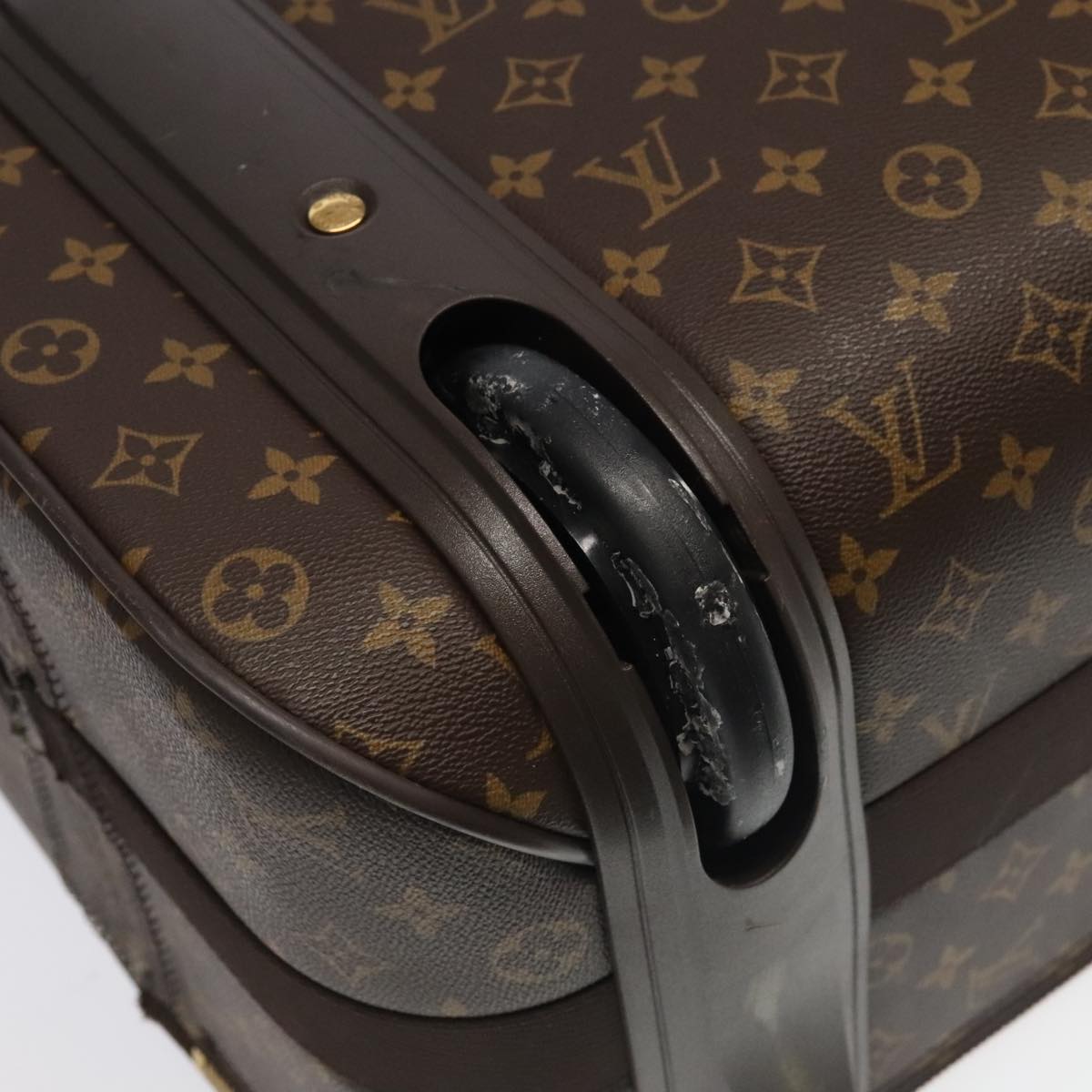 LOUIS VUITTON Monogram Pegas 65 suitcase M23295 LV Auth am7187