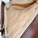 ETRO Paisley Hand Bag PVC Leather Brown Auth am7198-17