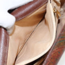 ETRO Paisley Hand Bag PVC Leather Brown Auth am7198-21
