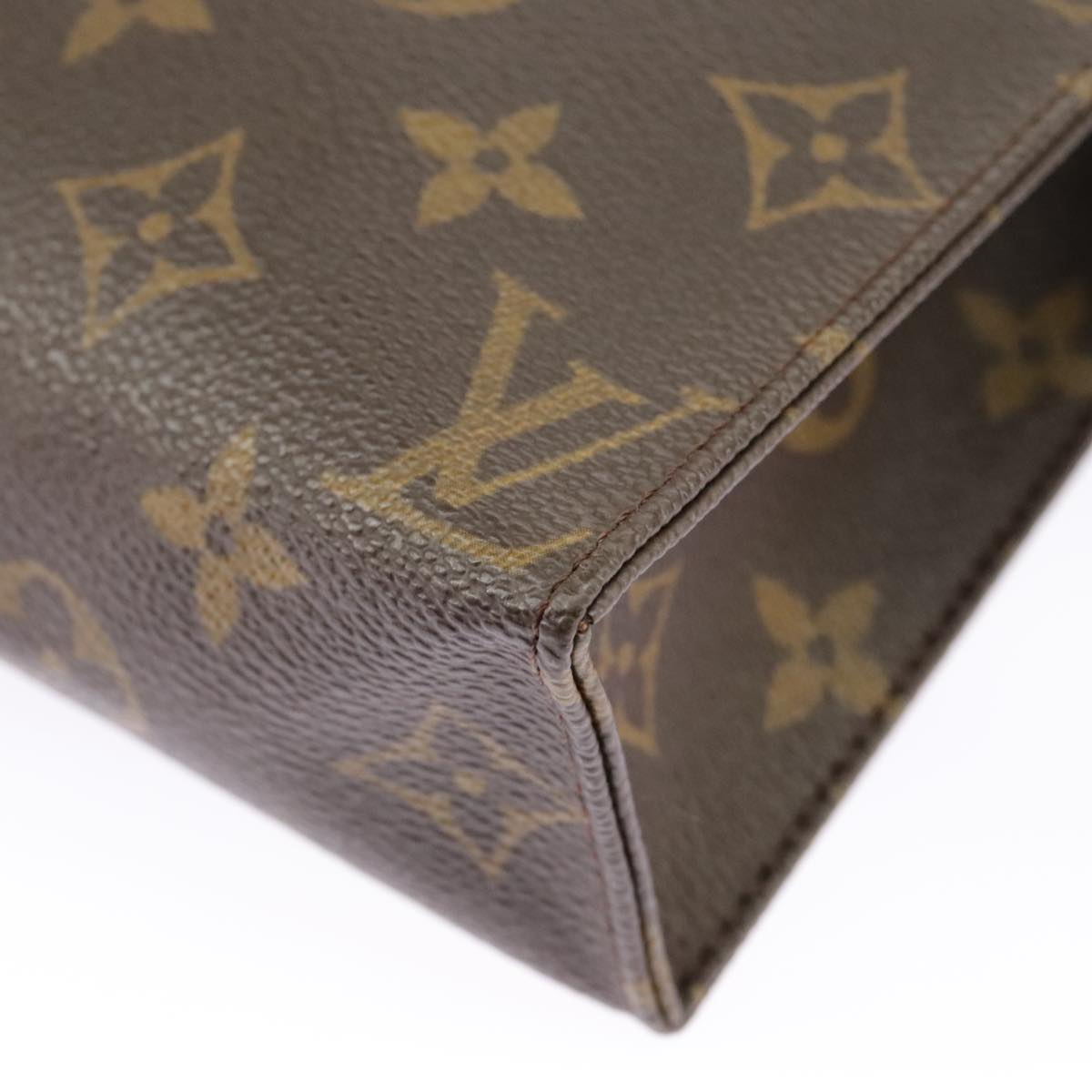 LOUIS VUITTON Monogram Poche Toilette 19 Pouch M47544 LV Auth am7205